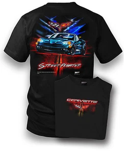Wicked Metal Men's Corvette C6 Street Fighter Shirt - Picture 1 of 2