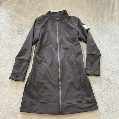 Noel Asmar The All Weather Rider Lightwear Black Longsleeve Rain Coat Women Sz M - Image 1 of 4