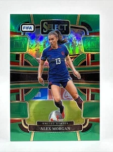 2023-24 Panini Select FIFA Alex Morgan VERDE 1/5 SSP USA DONNA - Foto 1 di 2