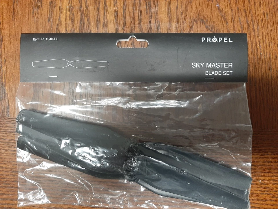 New PROPEL SKY MASTER BLADE SET of 4 OEM PROPELLERS PL-1540-BL - Image 1 of 1