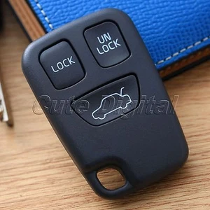 Estuche de repuesto con llave de llavero remoto de 3 botones para VOLVO S70 V70 C70 S40 V40 S80 - Imagen 1 de 8