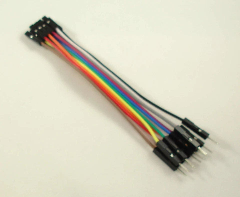 10 Dupont Prototype Cable Female/Male Hembra/Macho 100mm Arduino - Imagen 1 de 1