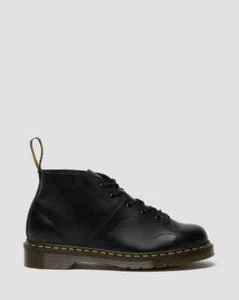 Bottes de singe en cuir lisse Dr. Martens Church neuves tailles américaines 26256001 - Photo 1/8