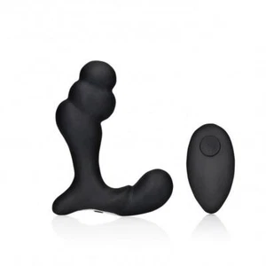 Vibratore per prostata stimolatore anale uomo massaggiatore vibrante in silicone - Foto 1 di 11
