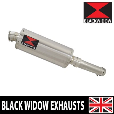 Kit silenciador de escape FZ8 Fazer 800 RN25 2010-2016 300 mm extremo redondo lata SN30R Foto 1 de 4