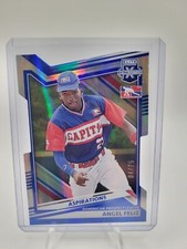 2022 Panini Elite Extra Edition Angel Feliz Aspirations Die Cut 04/75