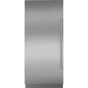 36” Subzero Designer Series Refrigerator Steel door, Pro handle, Right hinged - Picture 1 of 4