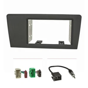 Doppel DIN Radioblende Set passend für Volvo S60 S70 C70 V70 dunkelgrau Adapter - Bild 1 von 5
