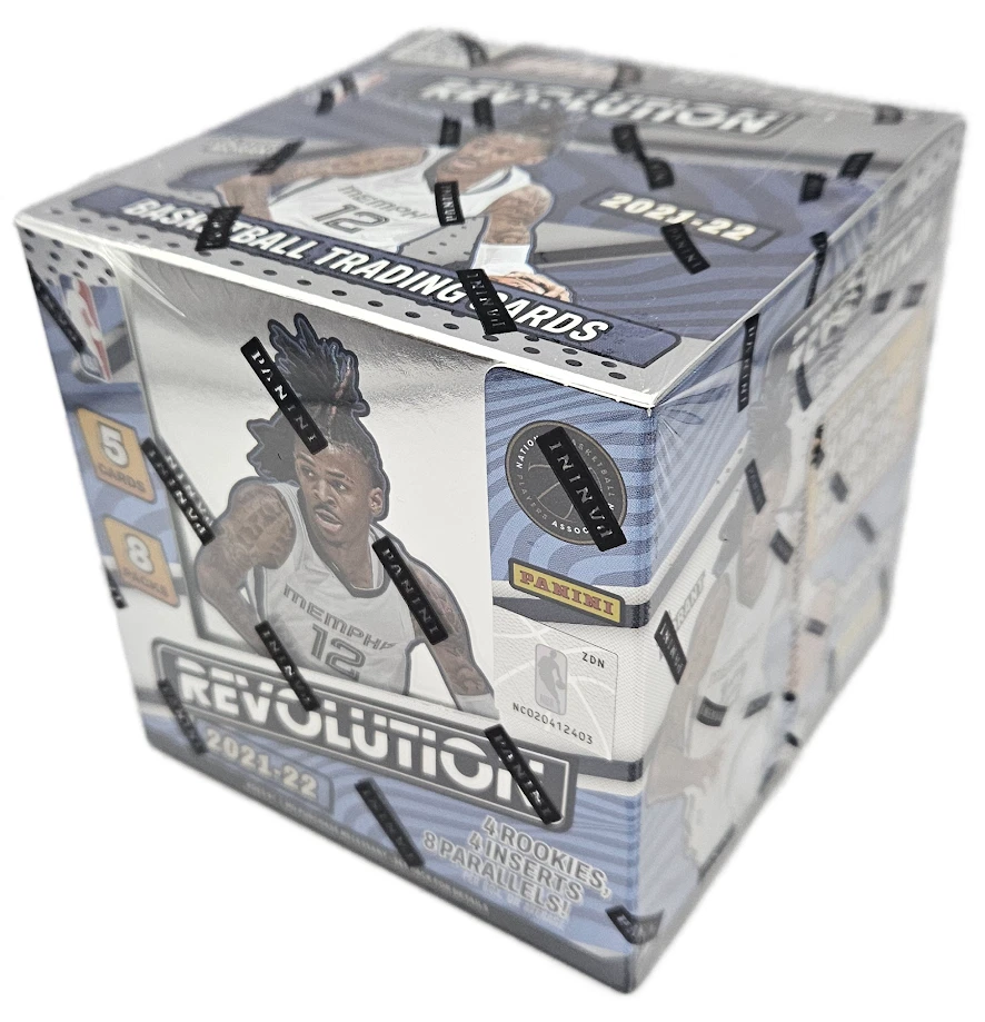 2021-22 Panini Revolution Basketball Factory Sealed Hobby Box 8 Packs Per Box - Image 1 of 2