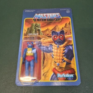 REACTION FIGURES - Masters of the Universe Super7 MER-MAN Action Figure 10cm - Foto 1 di 2
