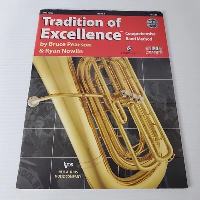 Tradition Of Excellence Book 1 BBb Tuba Comprehensive Band Method With Dvd - Image 1 of 4