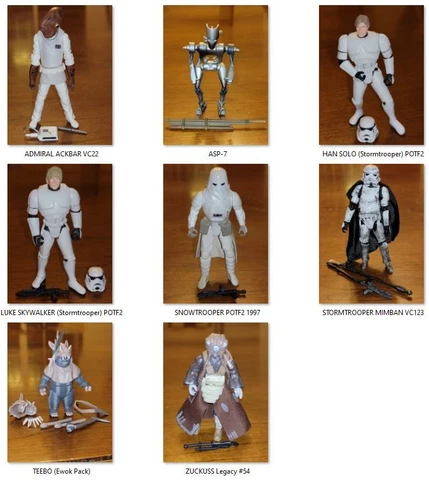 Star Wars 3.75" Scale Action Figures - You Choose - Loose Mimban Ewoks Zuckuss Cover