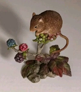 Woodmouse Figurine British Wildlife Leonardo Rare Ornament 2013 - Bild 1 von 20