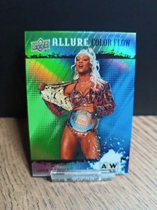 2022 AEW Upper Deck Allure Jade Cargill /299 Color Flow - Picture 1 of 1