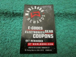60-60 POINTS CODE ONLY MARLBORO REWARDS CIGARETTE Like Marlboro Miles 6,000. - Picture 1 of 2