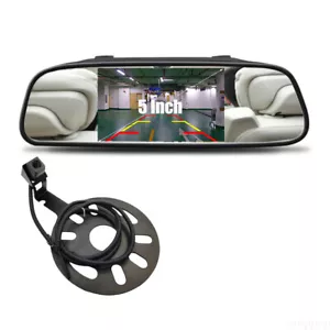 iPoster Wireless Backup Camera For Jeep Wrangler willys + 5\'\' Mirror Monitor - Picture 1 of 21