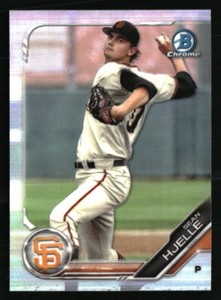Sean Hjelle 2019 Bowman Draft #BDC-159  Baseball Card Refractor