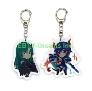 Set of 2 Arknights Anime Acrylic Keychain Hoshiguma, Chen - Picture 1 of 2