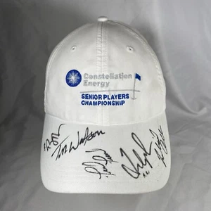 Constellation Energy Senior Players Championship Hat Autographed Golf Cap - Picture 1 of 7