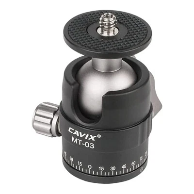 Camolo MT03 Panoramic 360 Tripod Ball Head w/ Arca Swiss Quick Release Plate - Image 1 of 4