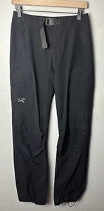 Vintage Arc'Teryx Soft Shell Hiking Cold Weather Pants Womens Small 4-6 Black - Picture 1 of 6