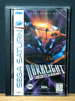 DARKLIGHT CONFLICT  (SEGA SATURN) Tested NTSC-U/C - Image 1 of 4