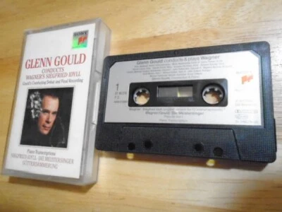 RARE OOP Glenn Gould conducts Wagner CASSETTE TAPE classical Siegfried Idyll '90 - Image 1 of 2