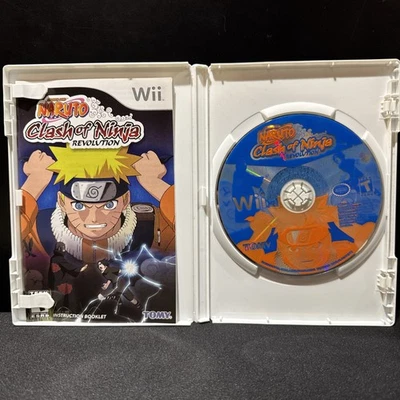 Naruto: Clash of Ninja Revolution (Nintendo Wii, 2007) CIB Tested - Working - Image 1 of 4