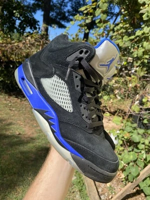 Tamanho 9 - Jordan 5 retrô Mid Racer azul - Imagem 1 de 4