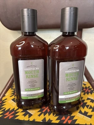 NUEVO Enjuague bucal de aceite esencial Melaleuca Breath Away paquete de 16 oz X2 Foto 1 de 2