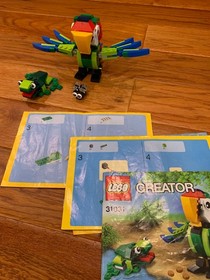 Lego 31031 Rain Forest Animals, six other creator sets 31054 31055 31028 etc