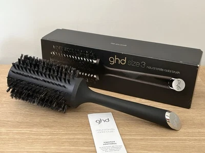 GHD NATURAL BRISTLE RADIAL BRUSH SIZE 3 (44MM BARREL) Curly / Smooth Blow Dry  - image 1 of 4