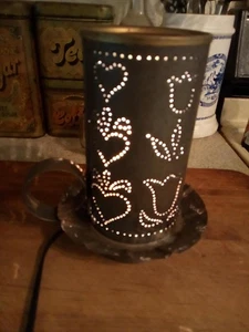 Punched tin Light By Irvin's Of Pennsylvania. Works Great Vintage. - Picture 1 of 6