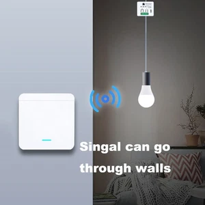 Wireless Smart Switch & Receiver Kit Transmitter Remote Control For Light Bulb - Picture 1 of 20