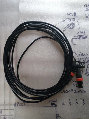 Accu-Cable 3-Pin DMX Cable 25' Ft   - Image 1 of 4