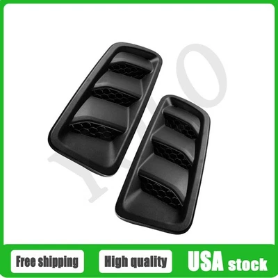 LEFT RIGHT SIDE HOOD BEZEL FOR JEEP WRANGLER GLADIATOR 68293748AF 68293749AF US - Image 1 of 4