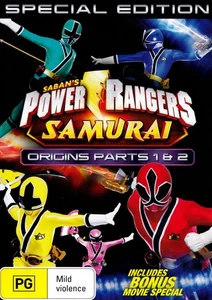 Power Rangers Samurai Volume 4 Origins Parts 1 & 2 (DVD) (UK IMPORT) - Picture 1 of 1