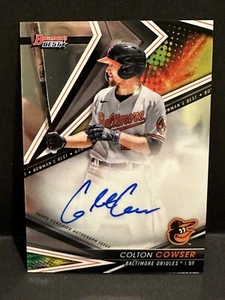 2022 Bowman's Best COLTON COWSER #B22-CC Auto - Picture 1 of 2