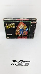 James Bond JR Super Nintendo SNES Auténtico CIB Completo Envío Gratis - Imagen 1 de 7