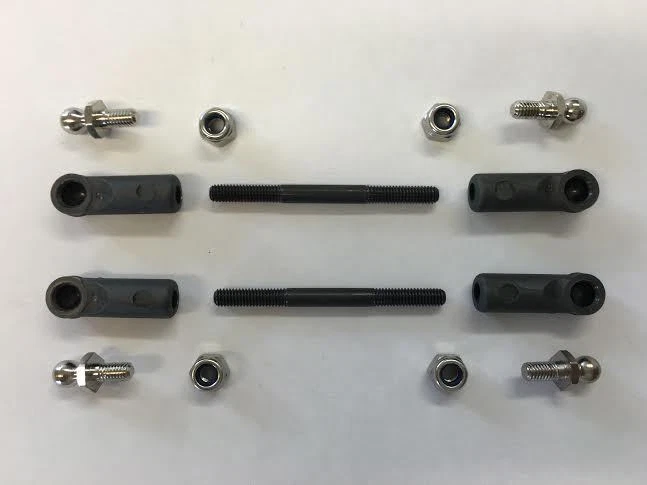 Kamtec Track Rod Set Banger Hot Rods 1300 Lager Autokugeln Tassen Nyloc Muttern - Bild 1 von 1