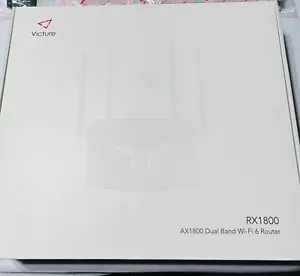 Victure RX1800 AX1800 router Wi-Fi 6 dual band con MU-MIMO e Beamforming - Foto 1 di 5