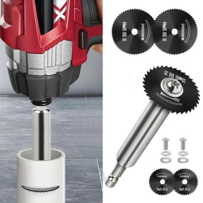 Inside Pipe Cutter for PVC Pipe with 5 Replacement Saw Blades 1/4 Inch Hex6549∂ - Image 1 of 4