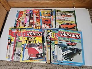 MUSTANG MONTHLY Magazine Lot Of 36 Issues From 1983-1989 Ford Mustang Car Lovers