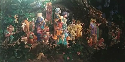 JAMES CHRISTENSEN ROYAL PROCESSIONAL, 1992 S/N LTD. ED. #742, MINT w/COA, FOLDER - Image 1 of 4