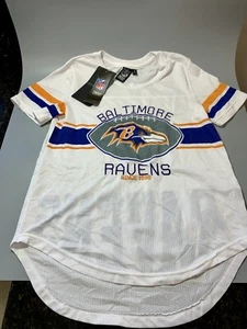 Baltimore Ravens Trikot Ss Shirt Damen Gr. S NFL Team Apparel bestickt Neu!! - Bild 1 von 8