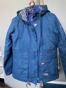 wasserdichte Damenjacke von Trespass Regenjacke Größe M 38 Petrol Neuwertig - Bild 1 von 10