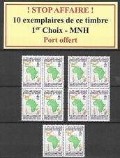 MAROC MOROCCO  10 timbres 396** -Commission Economique Afrique -MNH PORT OFFERT