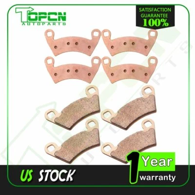 Front & Rear Sintered Brake Pads For Polaris 700 Ranger 4x4 6x4 EFI XP 2008-2009 - Image 1 of 4