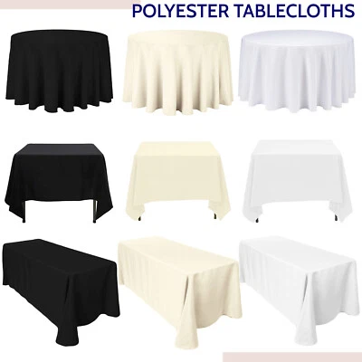Tablecloths in Round, Rectangular, Square - Banquets, Restaurants, Celebrations - Image 1 of 4