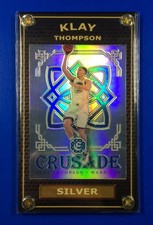 Hot 2016-17 Klay Thompson Rare Silver Crusade NBA Card